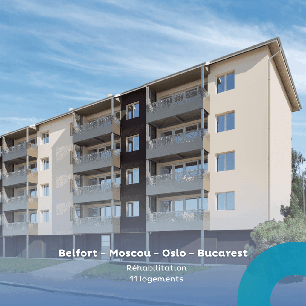 Permis de construire : Quartier Moscou – Oslo – Bucarest à Belfort
